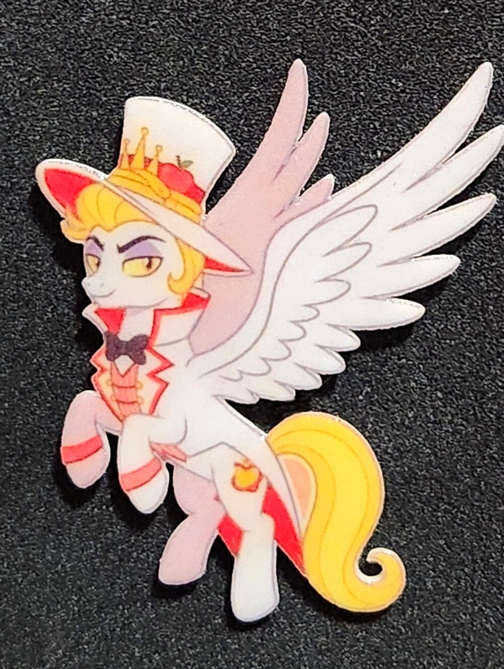 Lucifer Pony Pin - Hazbin Hotel